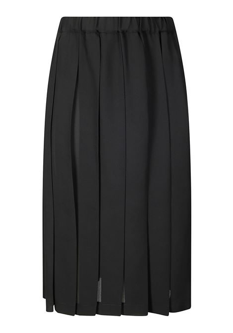 Black pleated midi skirt Comme des garcons comme des garcons - women